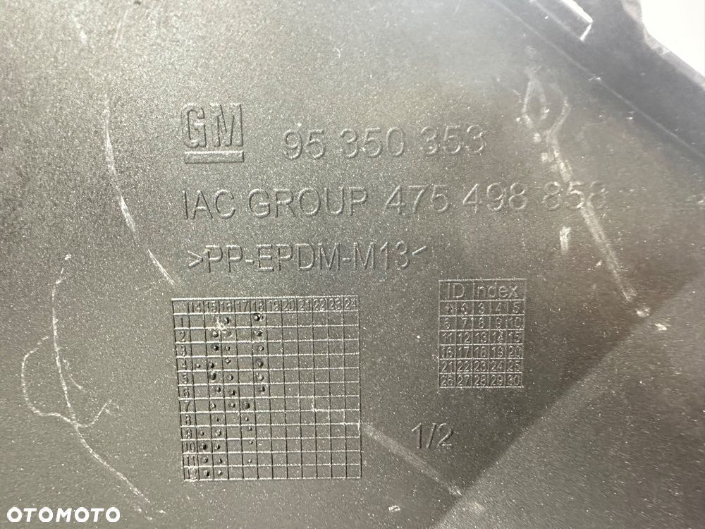 OPEL MOKKA 12- ZDERZAK PRZEDNI PRZÓD , SAMA GÓRA nr aukcji nz15 - 26