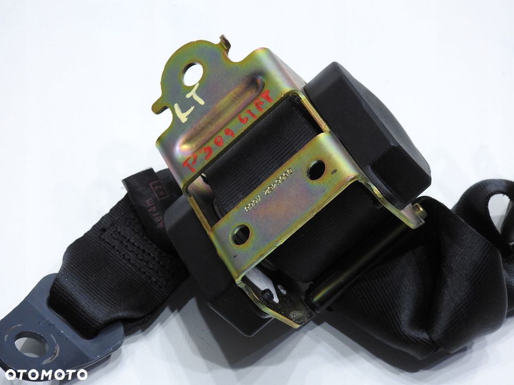 PAS BEZPIECZEŃSTWA LEWY TYŁ PEUGEOT 307 HB 5D - 6