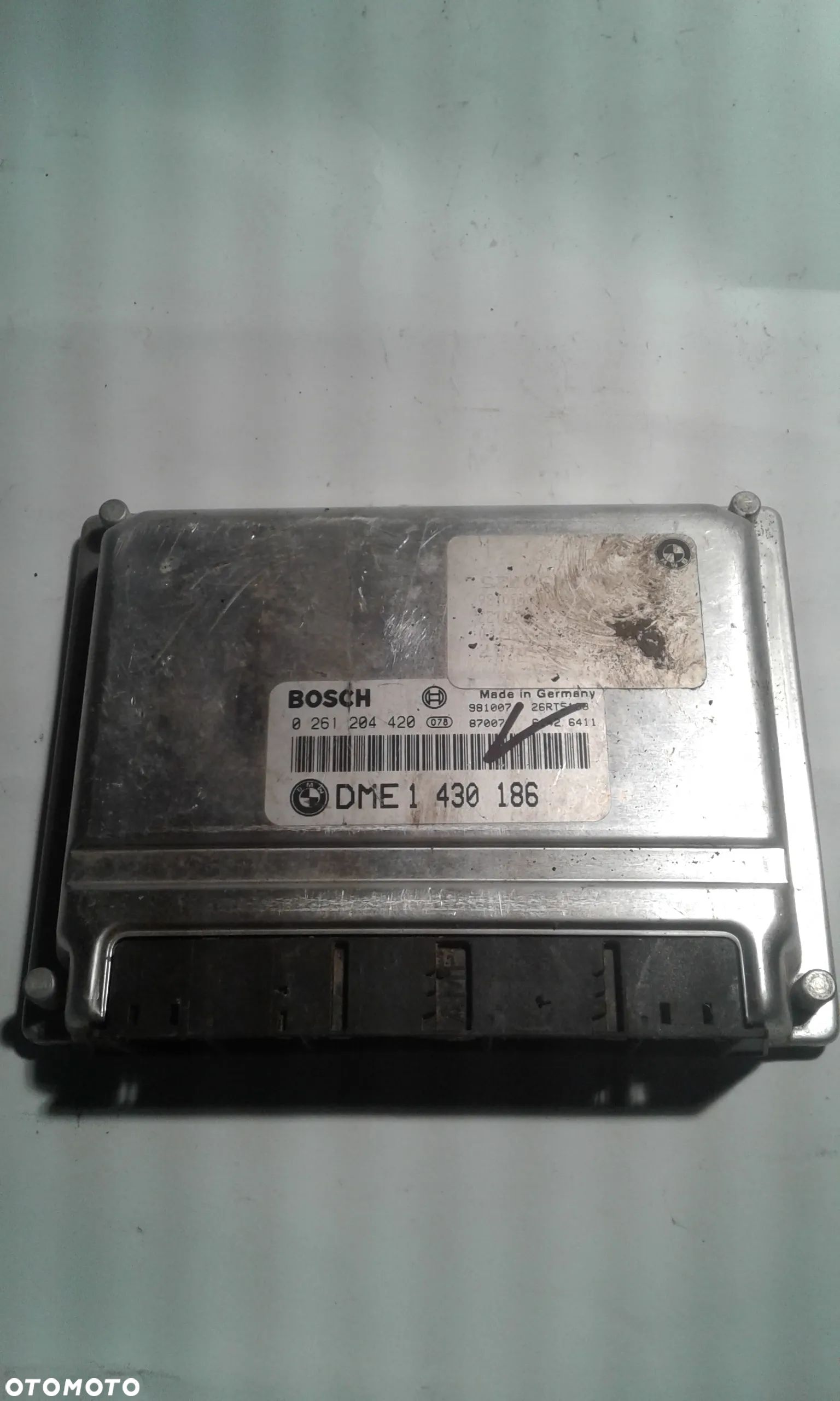 BMW E46 STEROWNIK KOMPUTER SILNIKA 0261204420 - 1