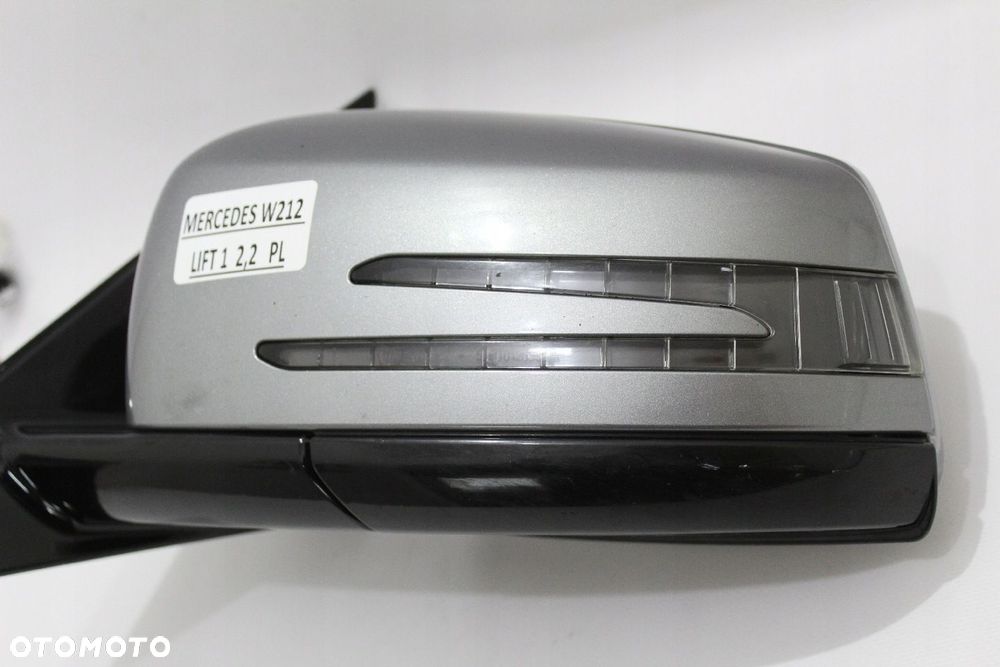 Lusterko kompletne lewe asystent Mercedes W212 Lift Kolor 792 14 Pin Anglik - 11