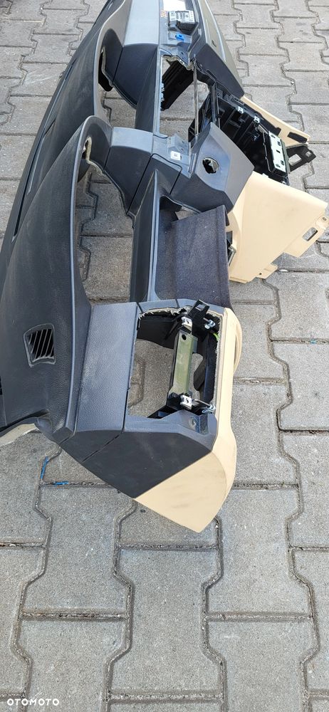 BMW 5 E60 E61 DESKA ROZDZIELCZA KOKPIT KONSOLA CUP HOLDER 6976423 - 8