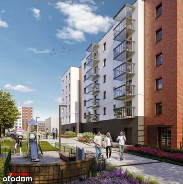 Nowoczesne Mieszkanie 3-pokojowe 54,78 m2 Ołbin
