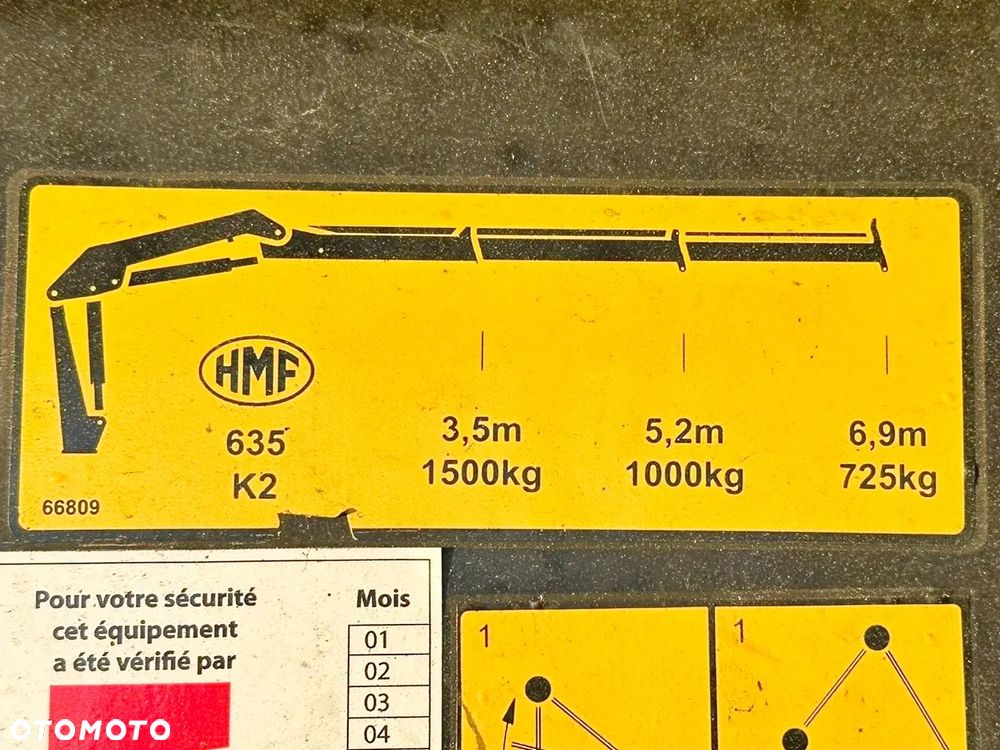 Scania P250 * RAMA DO ZABUDOWY 4,30m* HMF 635 K2 + PILOT * STAN BDB - 5
