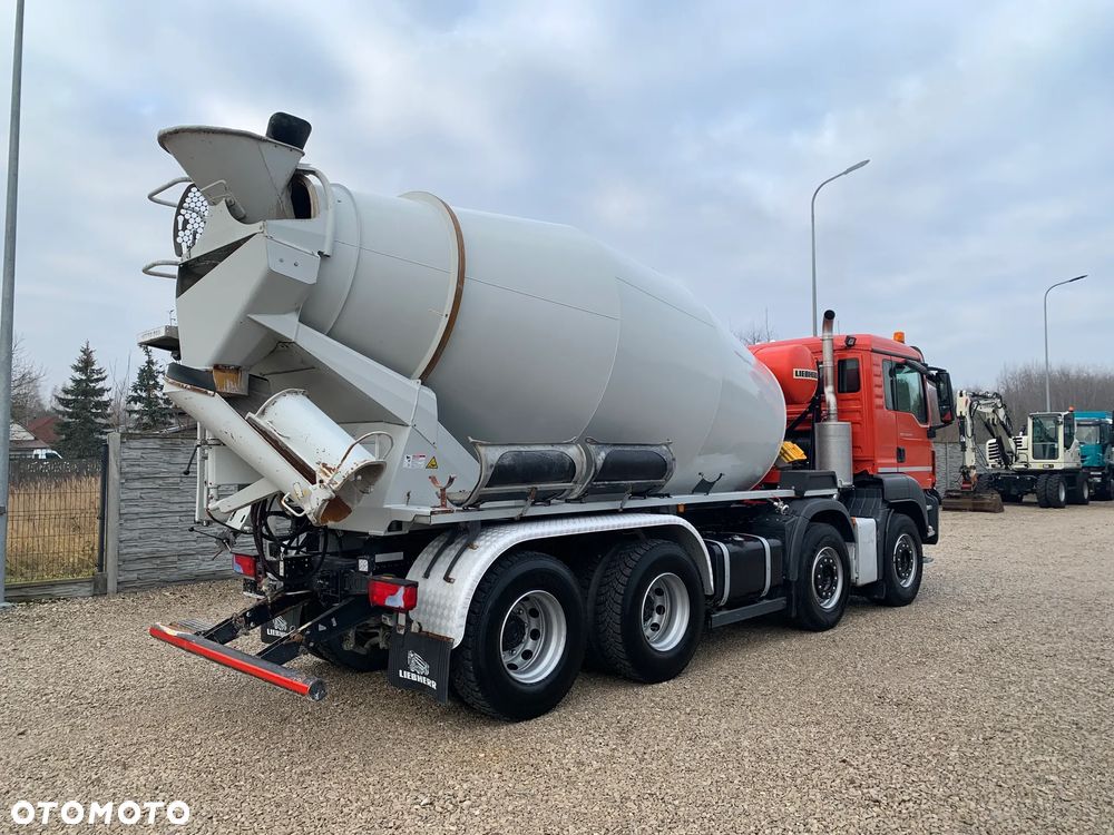 MAN TGS 32.420, BETONOMIESZARKA - LIEBHERR 9 M3, - 6