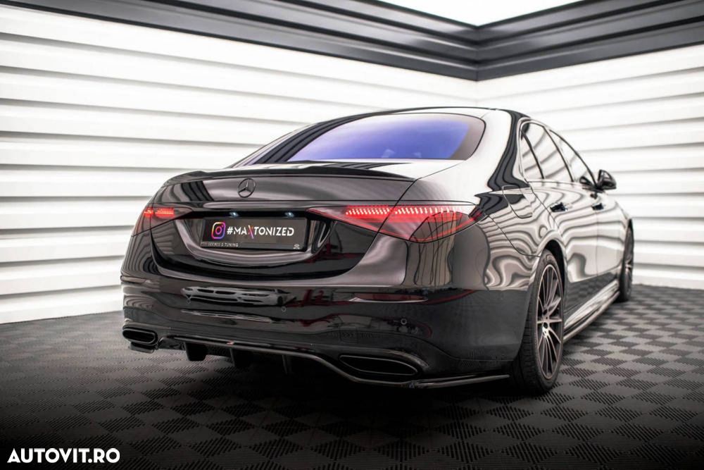 Prelungire Eleron compatibila cu Mercedes S Class W223 AMG Line Maxton Design - 2