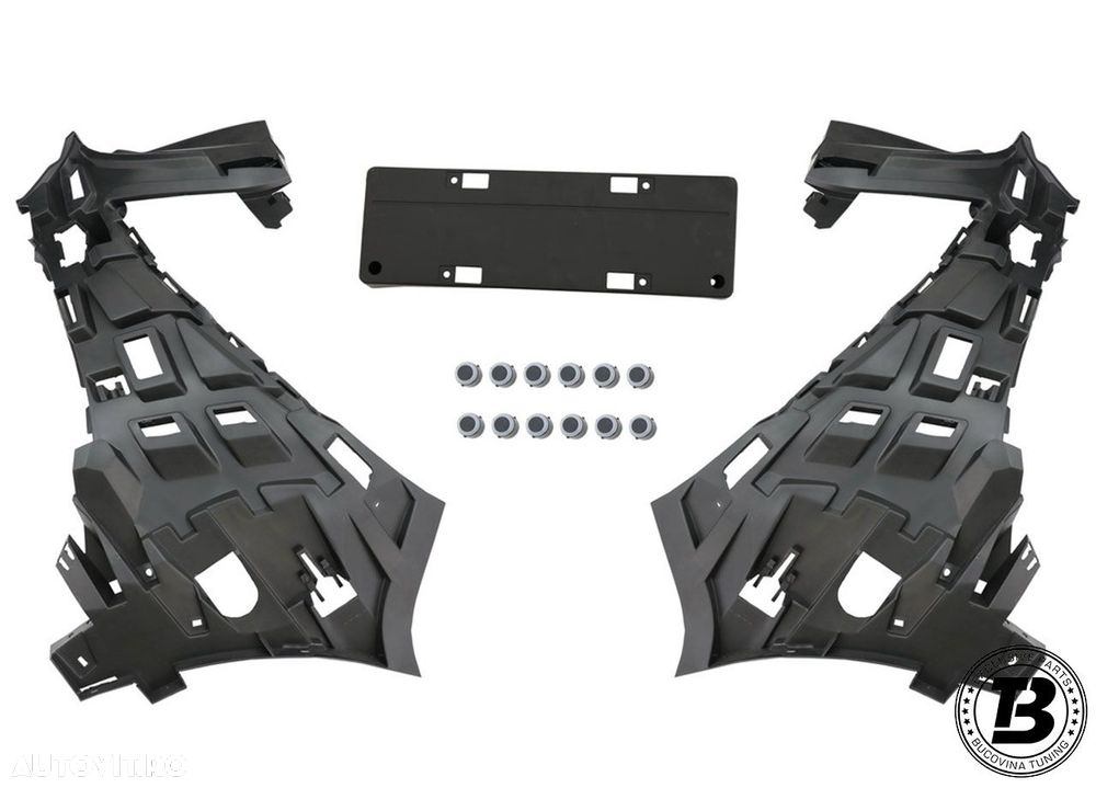 Pachet Exterior compatibil cu Mercedes V Class W447 AMG Design - 16