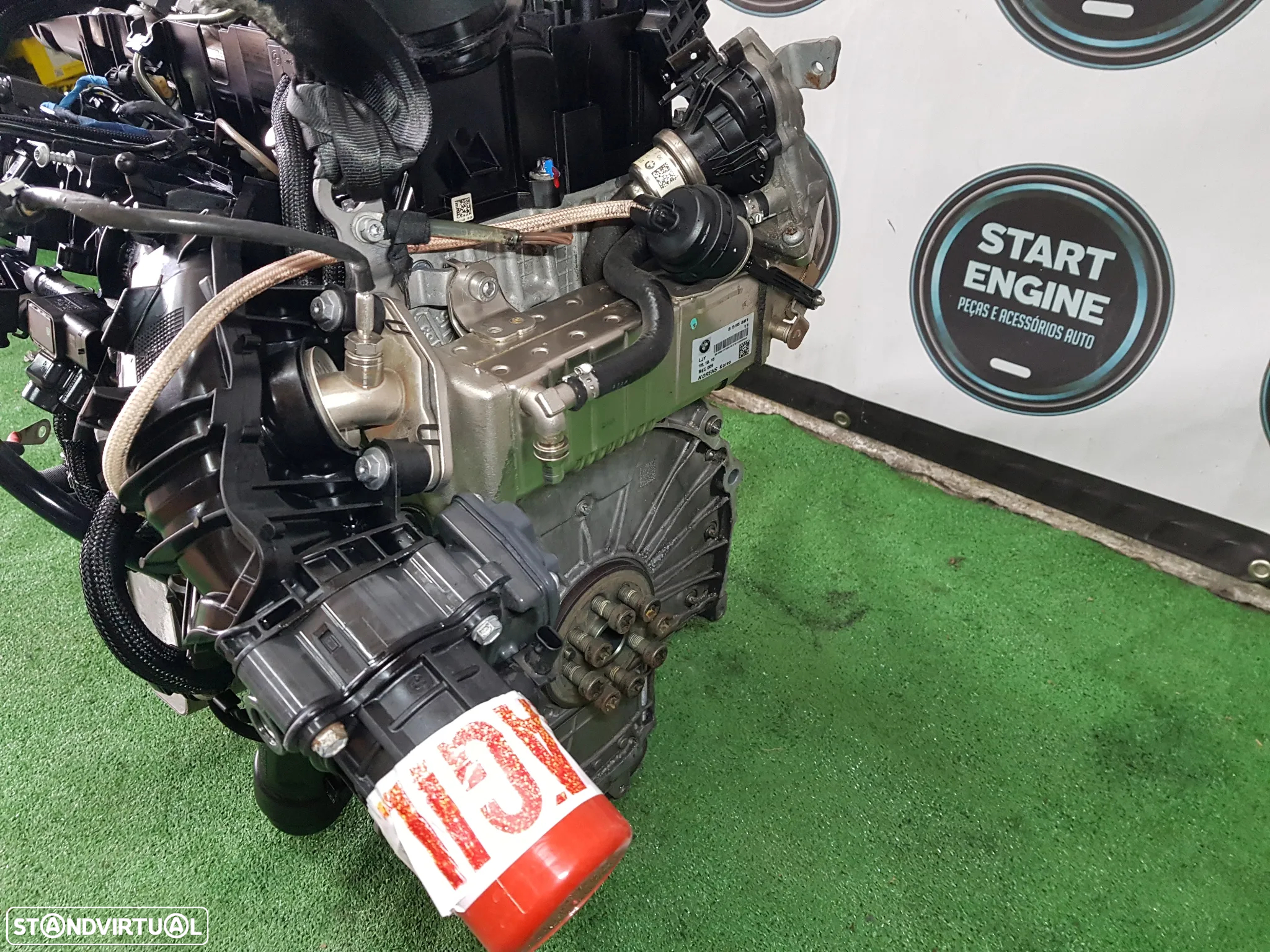 Motor 2.0 D BMW MINI B47C20A 170CV X1 F48 Serie 2 Active 218D F45 F46 MINI Cooper F55 F56 F54 - 5
