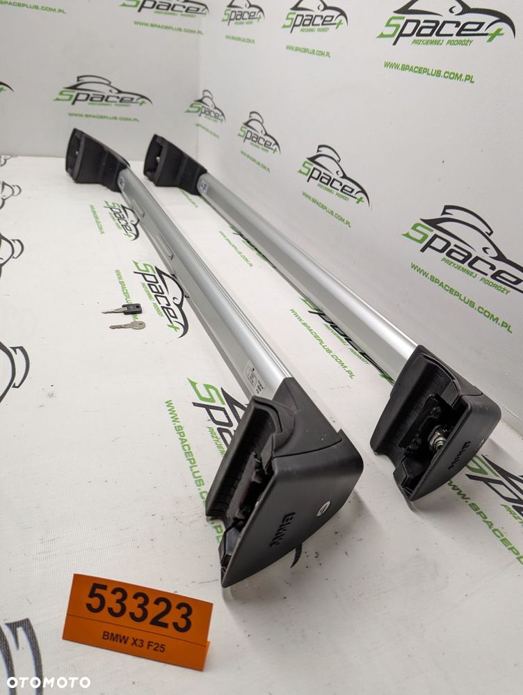 Bagażnik dachowy bazowy belki poprzeczki BMW X3 F25 - 8