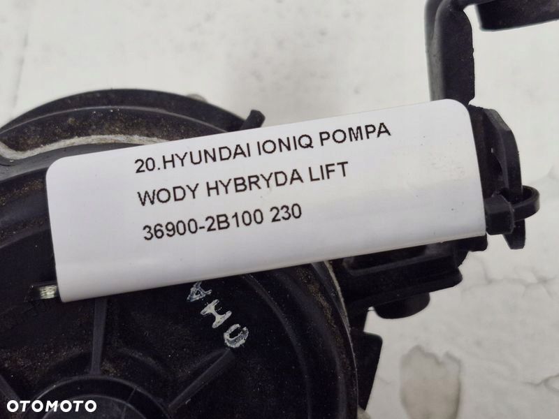 HYUNDAI IONIQ POMPA WODY HYBRYDA LIFT 36900-2B100 - 8