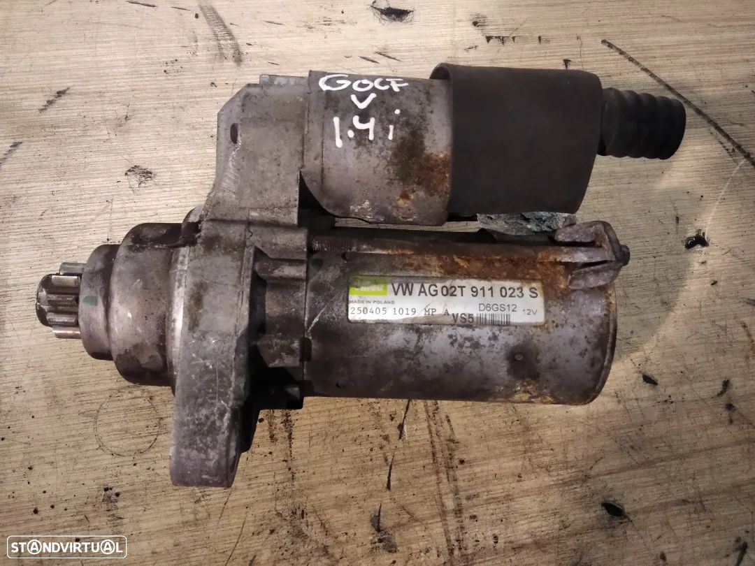 MOTOR DE ARRANQUE VOLKSWAGEN GOLF V 1.4 16V - 1