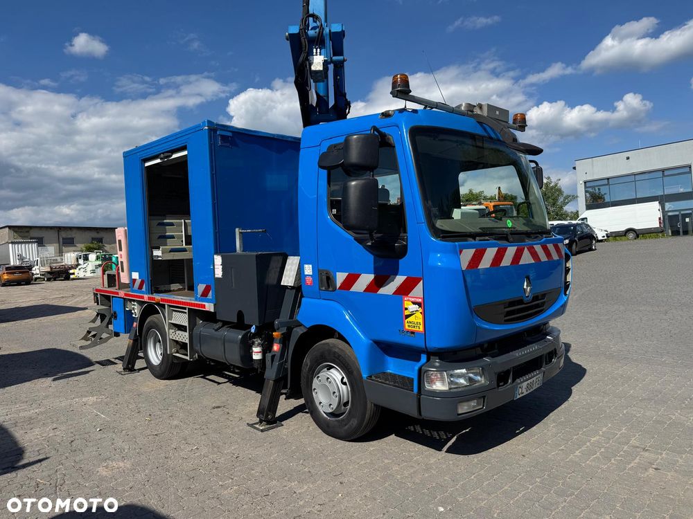 Renault Midlum 180DXi Zwyżka 15m Euro5 klimatyzacja Mobilny Podnośnik Koszowy - 4