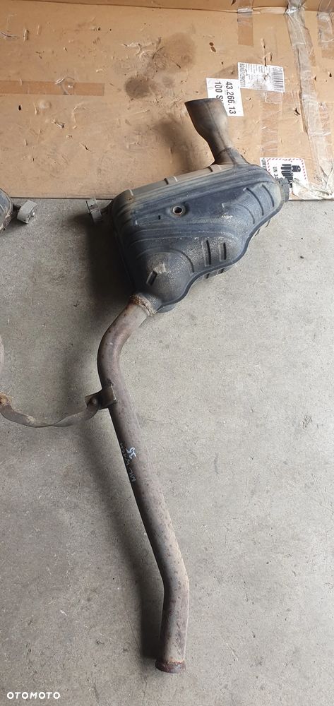 Tłumik końcowy wydech prawy lewy Mercedes ML W164 3.5 V6 A1644906001 A1644905801 - 6