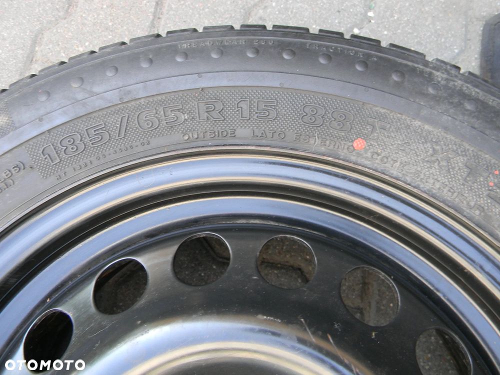 15" dojazd zapas koło dojazdowe lewarek klucz OPEL ASTRA CORSA MERIVA TIGRA COMBO - 4