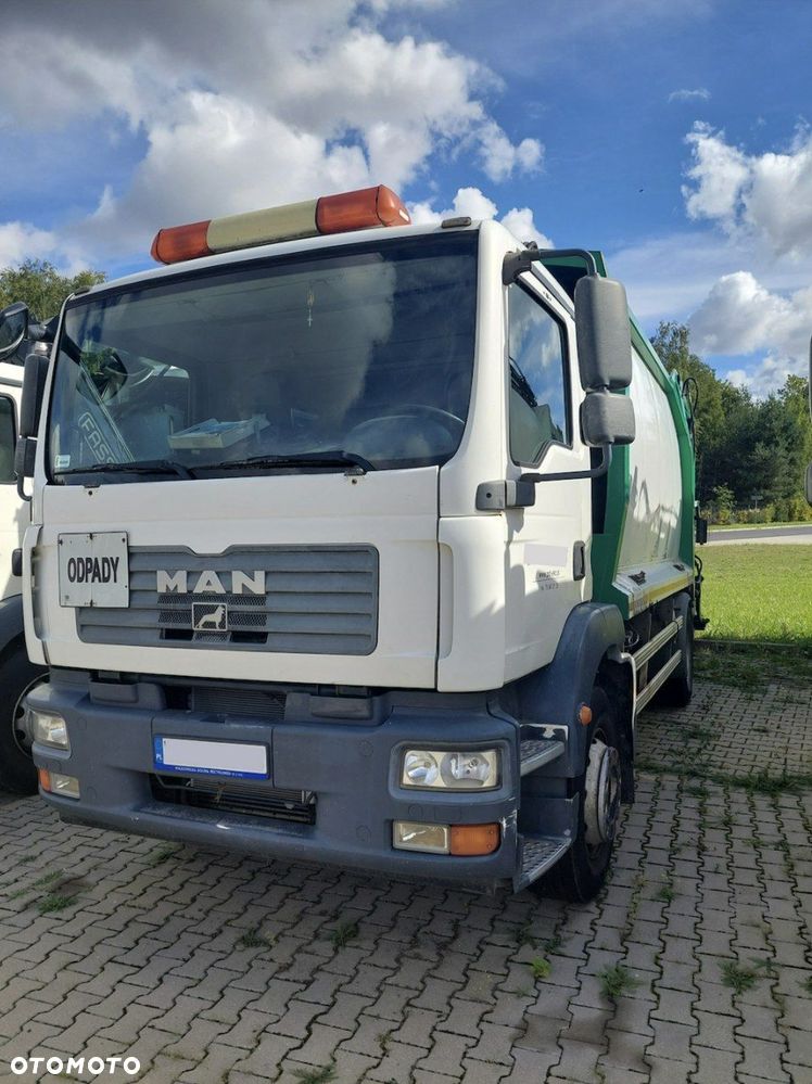 MAN TGM, śmieciarka Norba - 1
