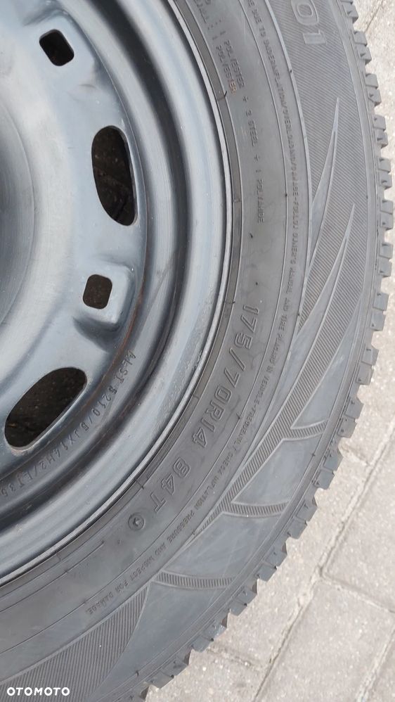 Komplet kol zimowych 175/70r14 KBA43736 14" ET35 5JX14H2 5X100 57.1 SEAT Skoda VW - 2