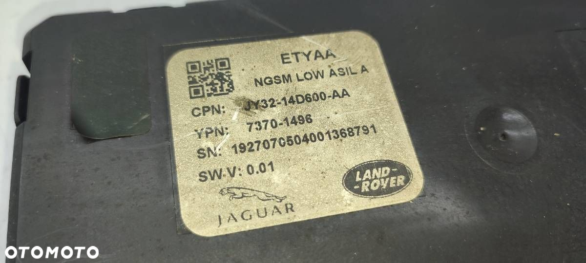 MODUŁ STEROWNIK FOTELA LAND RANGE ROVER EVOQUE II L551 JY3214D600AA - 2