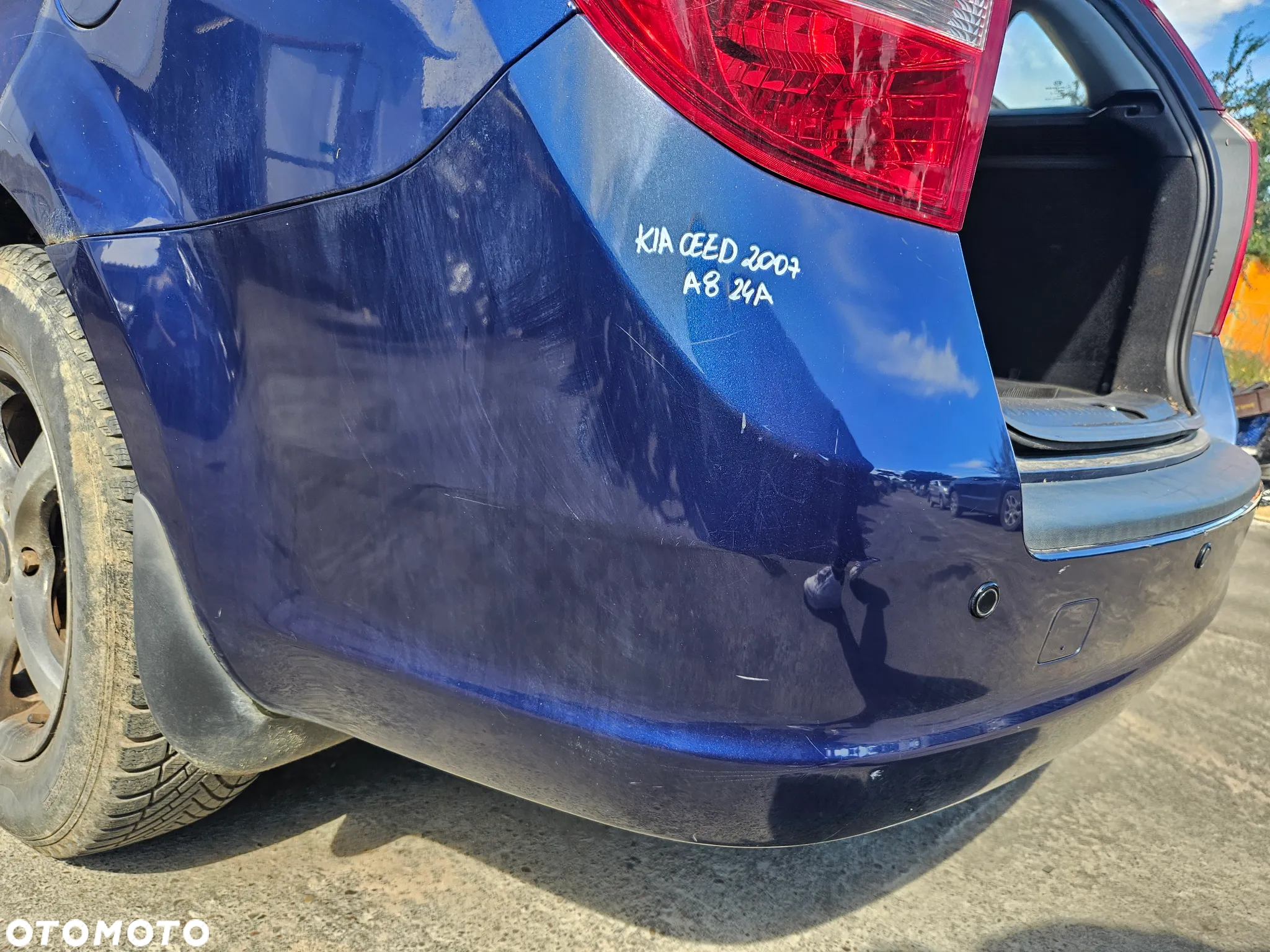 KIA CEED I ZDERZAK TYŁ TYLNY TYLNI A8 - 9