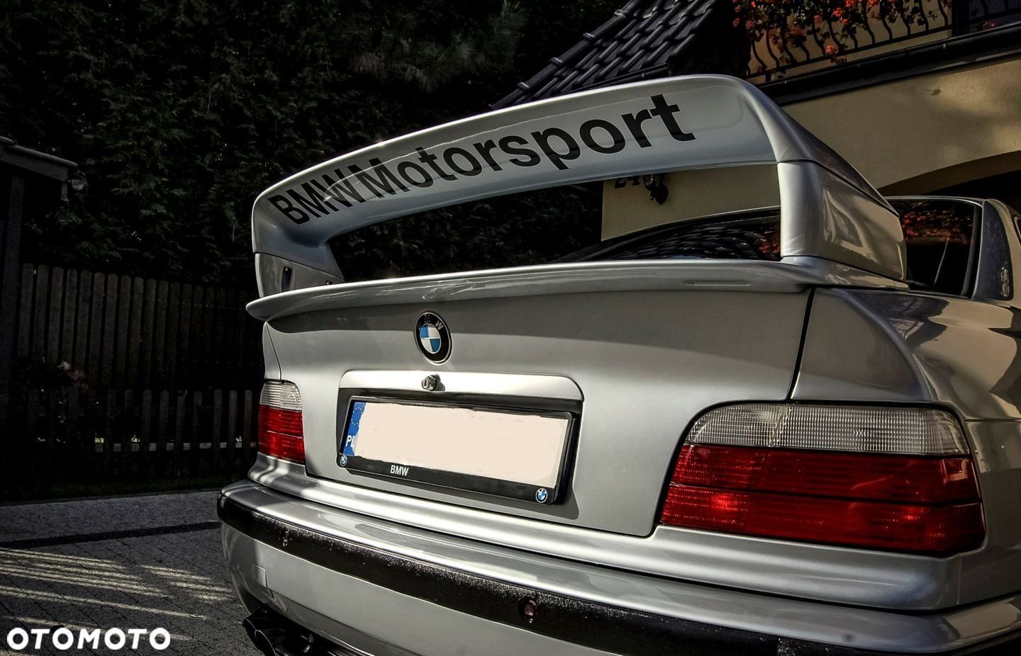 Bmw 3 E36 Coupe Sedan GT CLASS 2 Spoiler Naklejka - 1