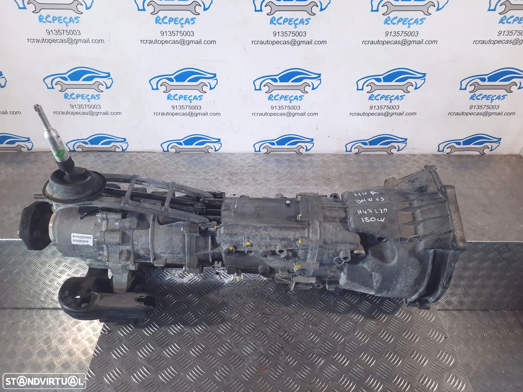 CAIXA VELOCIDADES MANUAL BMW X3 E83 2.0D 16V 150CV M47D20 204D4 HRA GS6X37DZ-THRJ GS6X37DZ THRJ X3 LCI - 5