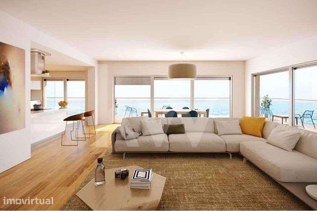 Excelente T3  com grandes terraços em condomínio de luxo em frente ao - Grande imagem: 2/13