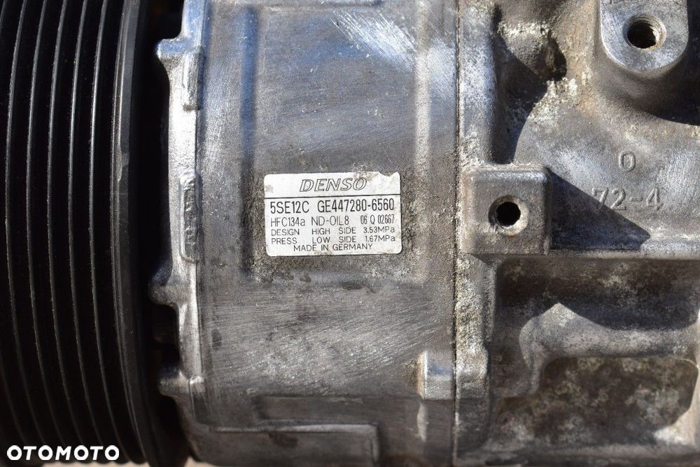 Sprężarka Klimatyzacji TOYOTA AVENSIS III T27 2.0 2.2 D4D 447280-6560 - 3