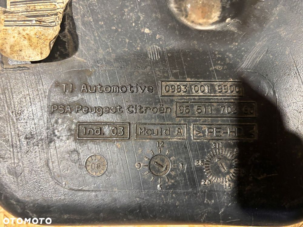 Peugeot 607 2.7 hdi zbiornik płynu FAP DPF 9651170380 - 3