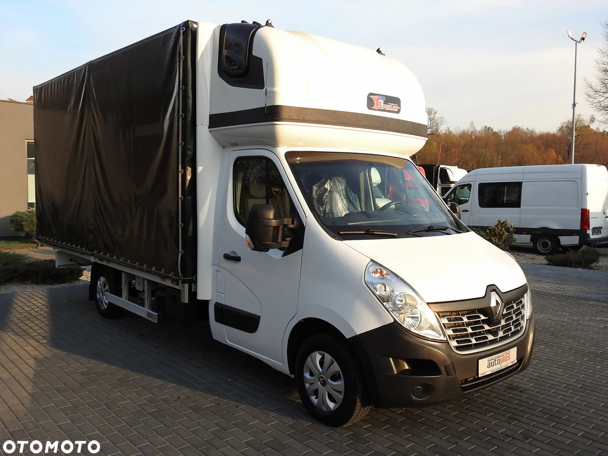Renault MASTER PLANDEKA 10 PALET WEBASTO TEMPOMAT KLIMATYZACJA PNEUMATYKA 170KM [ 292859 ] - 5