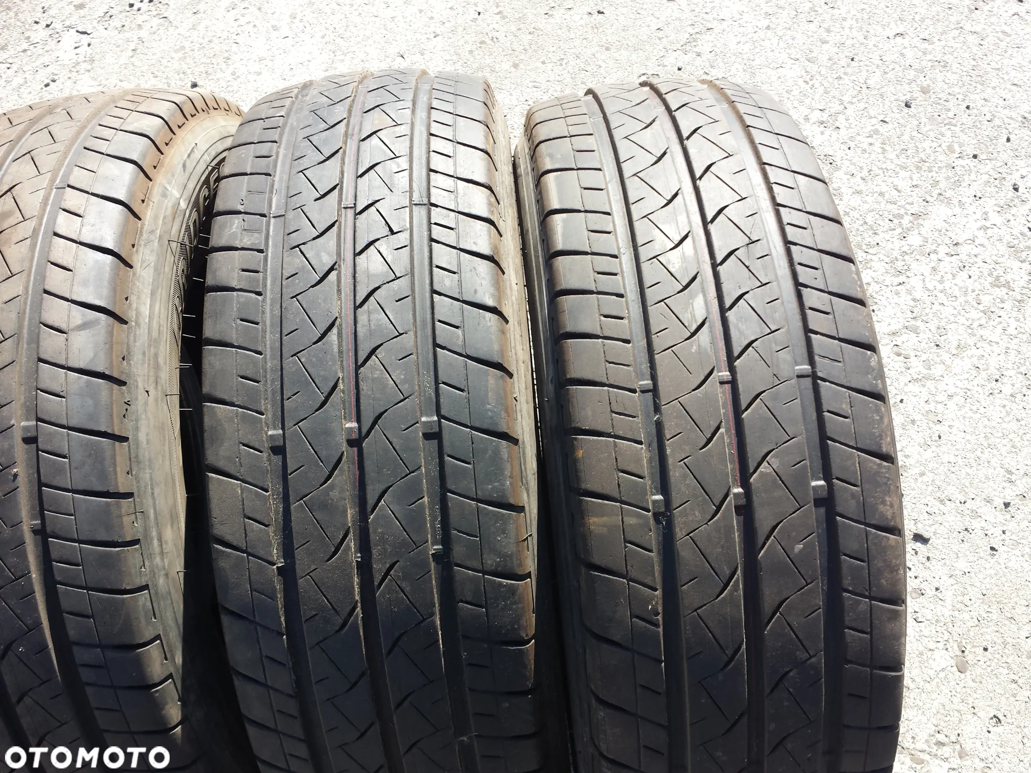 16” - WZMACNIANE  "C" - do BUSa - 225/65 r16 cali –  BRIDGESTONE  Duravis - index "C" Wzmacniane LETNIE Opony - stan BDB - GWARANCJA ! + Możliwy MONTAŻ !! - 3
