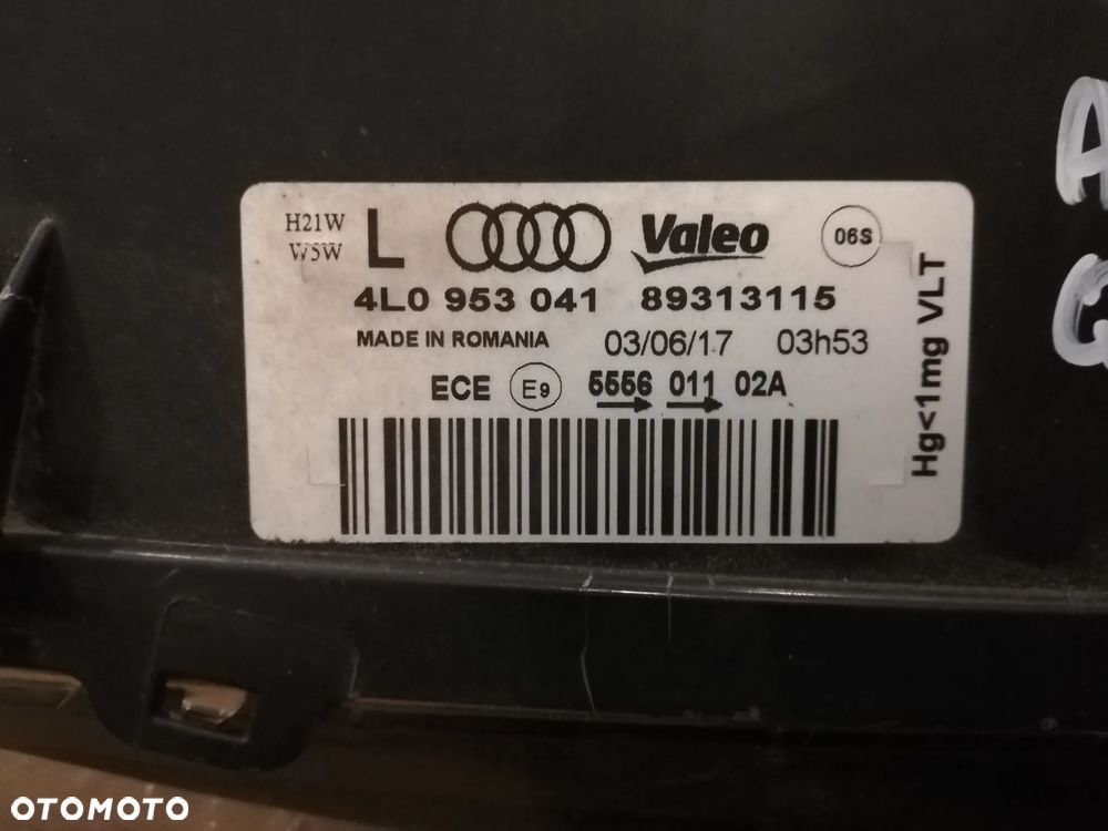 LEWY PRAWY KIERUNKOWSKAZ AUDI Q7 4L0 LIFT 4L0953041 4L0953042 - 6