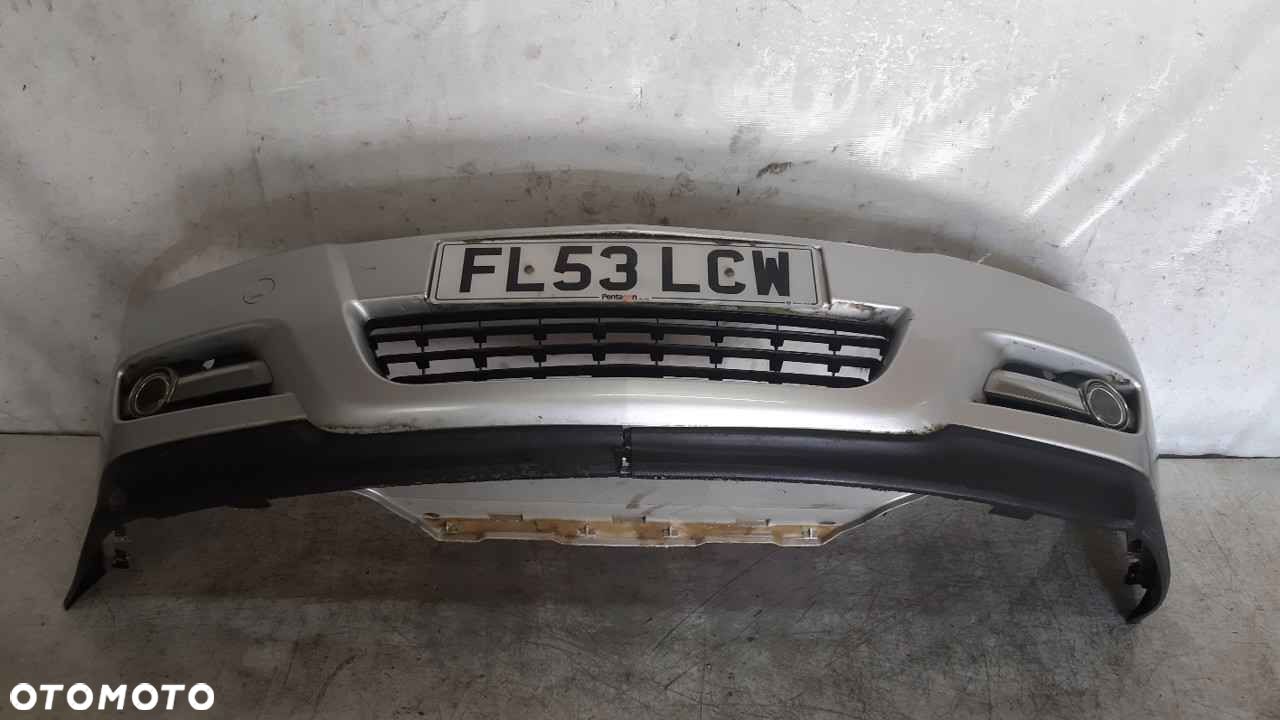 + ZDERZAK PRZÓD PRZEDNI DO OPEL VECTRA C SIGNUM GTS Z157 SREBRNY HALOGENY - 1