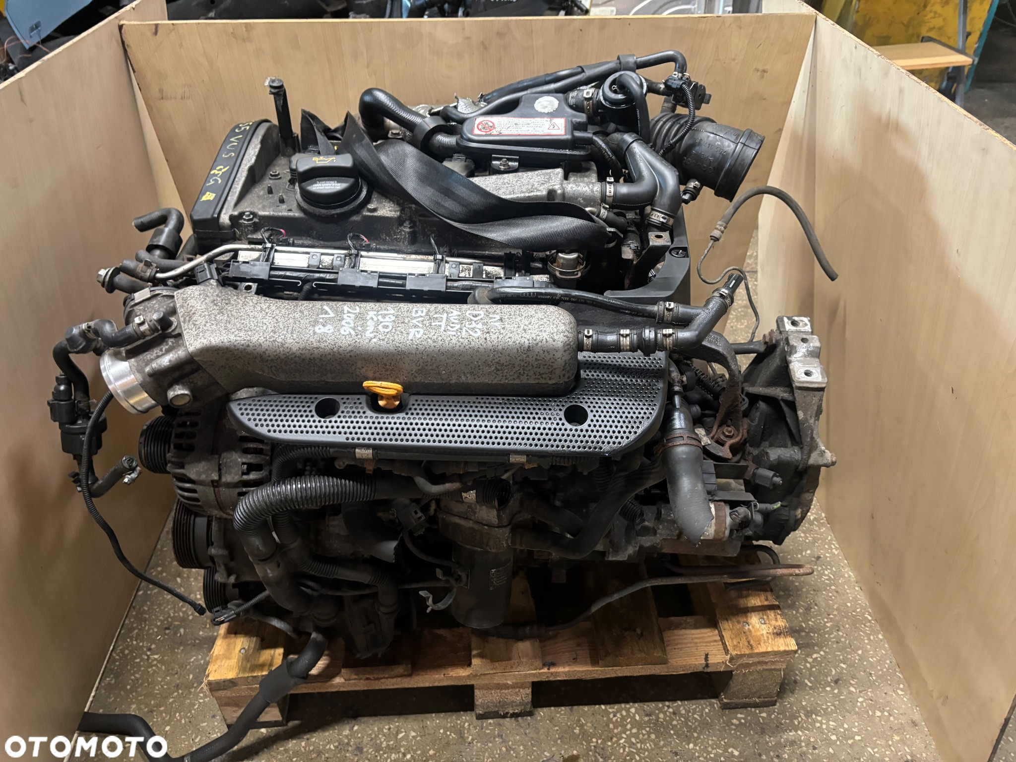 SILNIK KOMPLET Audi TT 1.8 T TURBO 190KM  BVR - 4