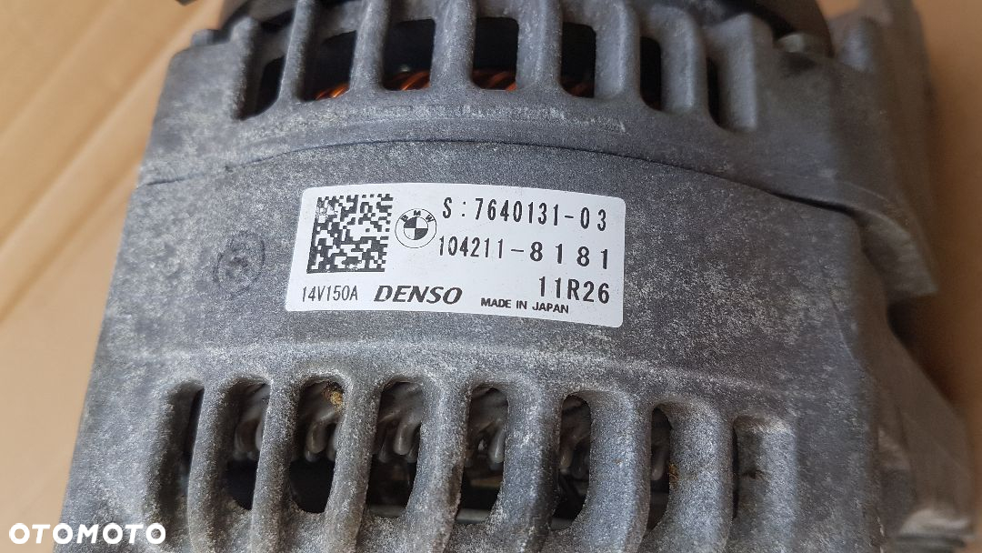 BMW 218d seria 2 F45 Active Tourer Alternator Denso 14v 150A 2.0d - 2