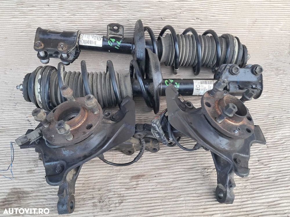Opel Corsa D, fuzete, etrieri, jambe complete ( arc amortizor flansa ) - 6