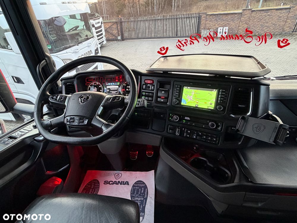 Scania 580s Scania z Niemiec ASO kontrakt serwisowy idealny stan v8 4x2 - 37