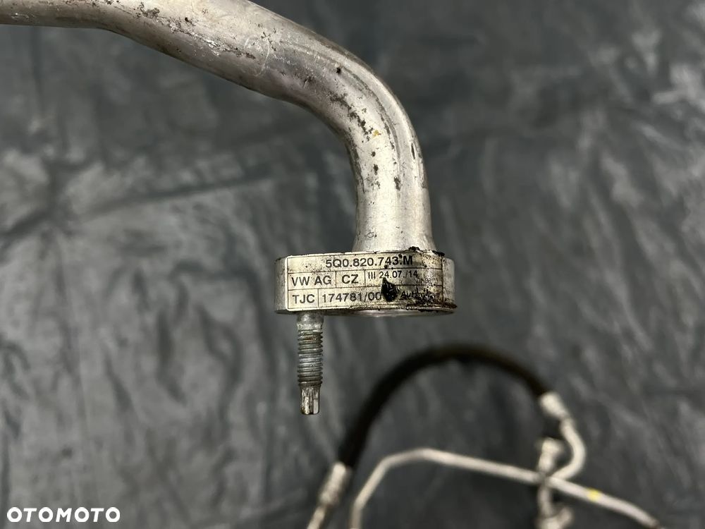 VW Skoda Przewód wąż klimatyzacji 3Q0816721A 3Q0820741A 5Q0820743M - 4