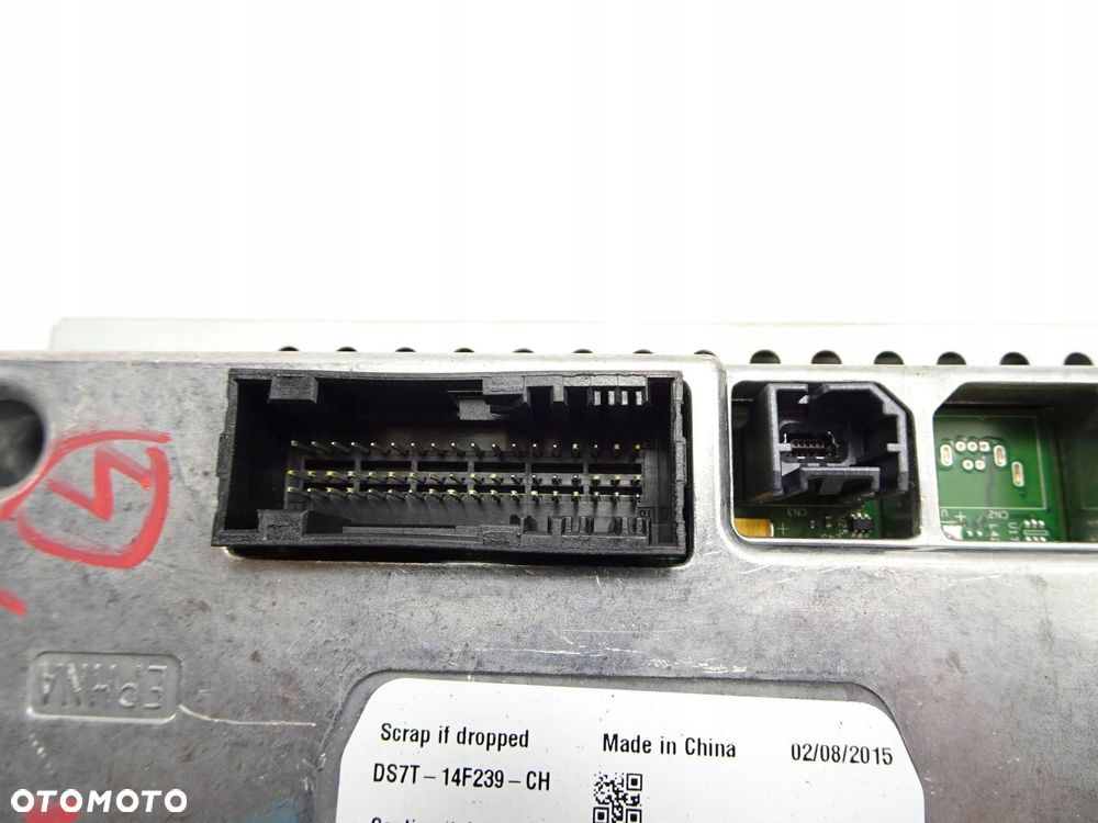wyświetlacz monitor radia nawiewu ford mondeo mk5 - 5