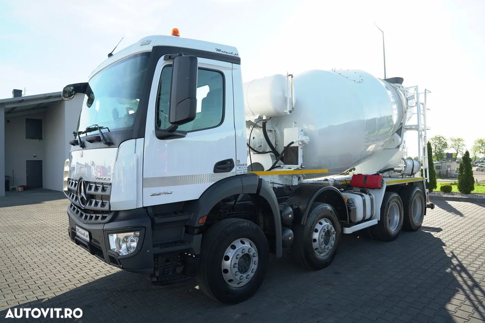 Mercedes-Benz AROCS 3240 / 9M3 BETONIERĂ / 8x4 / BETONIERĂ / AUTOMATĂ / CAMERĂ / - 2