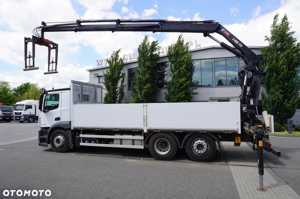 Mercedes-Benz Antos 2540 6×2 / 170 tys. km / HDS HIAB X-Duo 178_257434 - 6