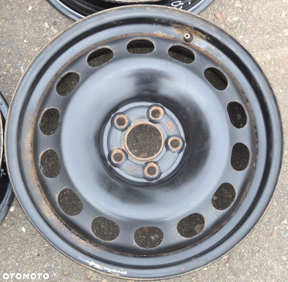 FELGA STALOWA VW SKODA AUDI SEAT 5x100 6J16 ET 40 x1szt F-387 - 1