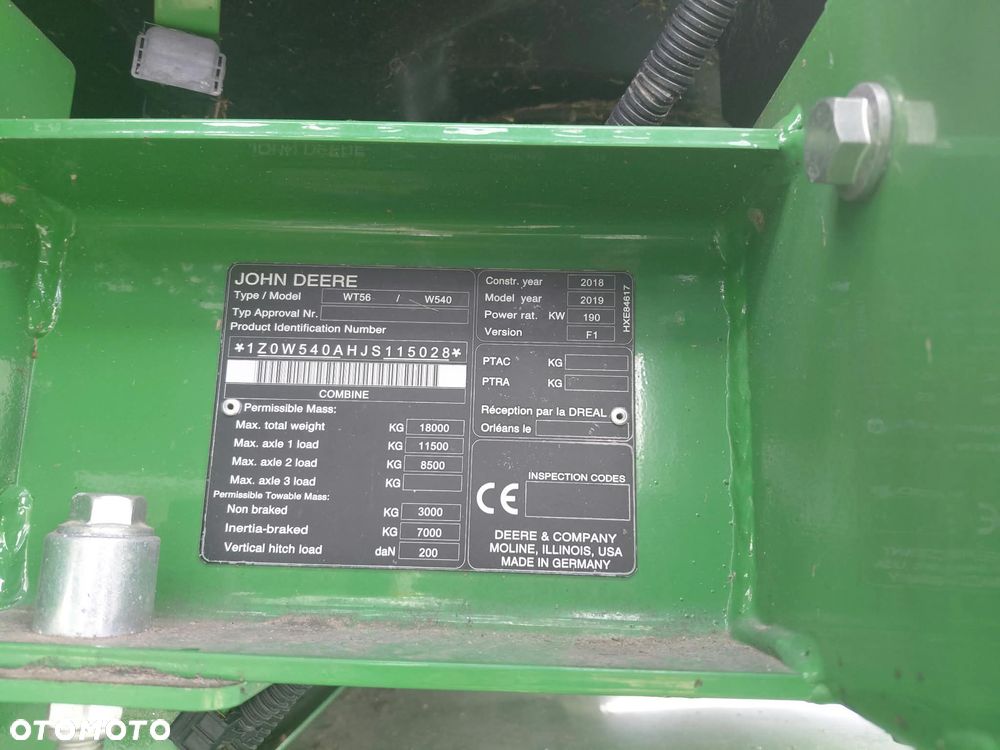 John Deere W540 - 11