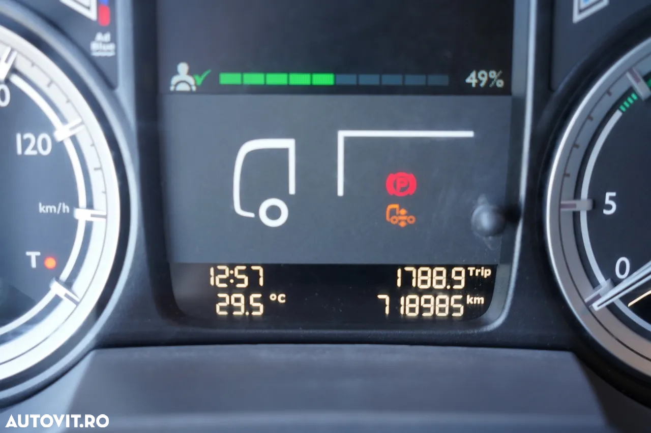 DAF XF 460 / CABINĂ SPATIALĂ / SISTEM HIDRAULIC CU CIRCUIT DUBLU / CONTRACT DE REPARAȚIE POST-SERVICE - 35