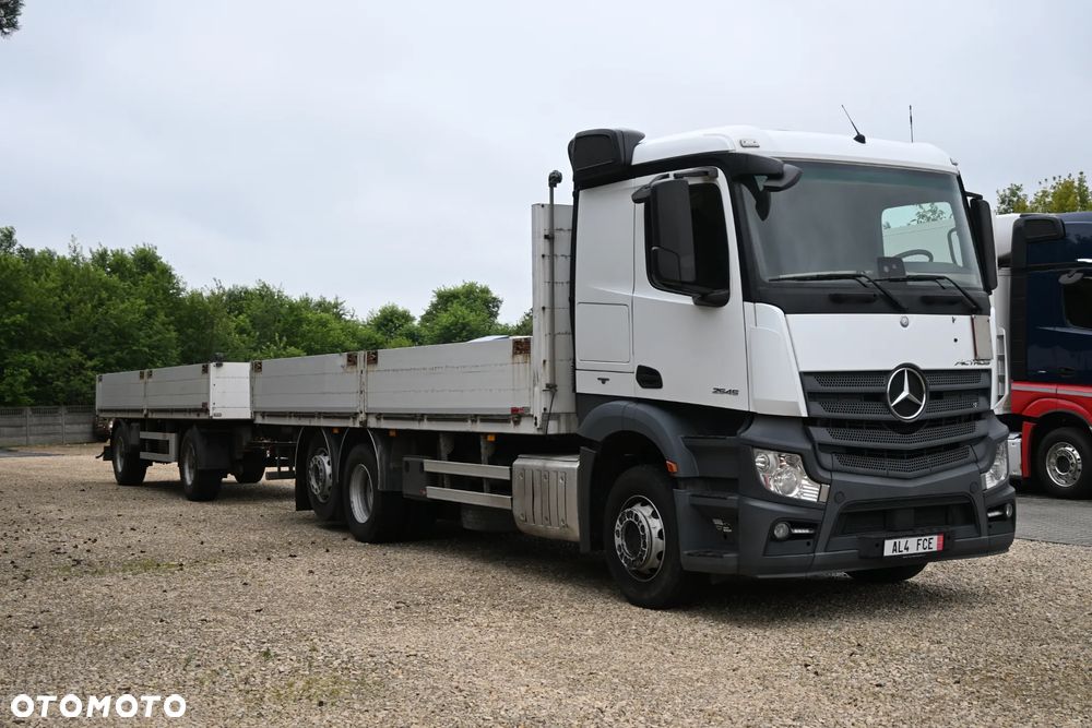 Mercedes-Benz Actros 2545 Zestaw budowlany 2 x 7,0 m - 2