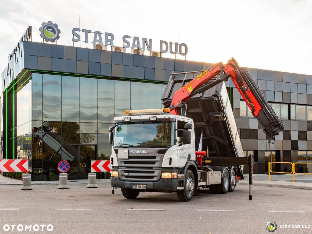 Scania P320 6x2 PALFINGER PK 20002 HDS Żuraw Wywrotka - 5
