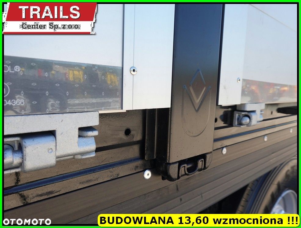Orthaus Pokład 13,60 m, MOCNA KRATOWNICA, burty aluminiowe !!! - 17
