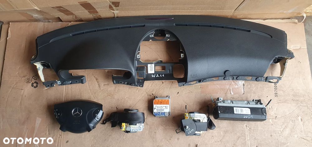Konsola AIRBAG pasy poduszki sensor Mercedes E-Klasa W211 - 2