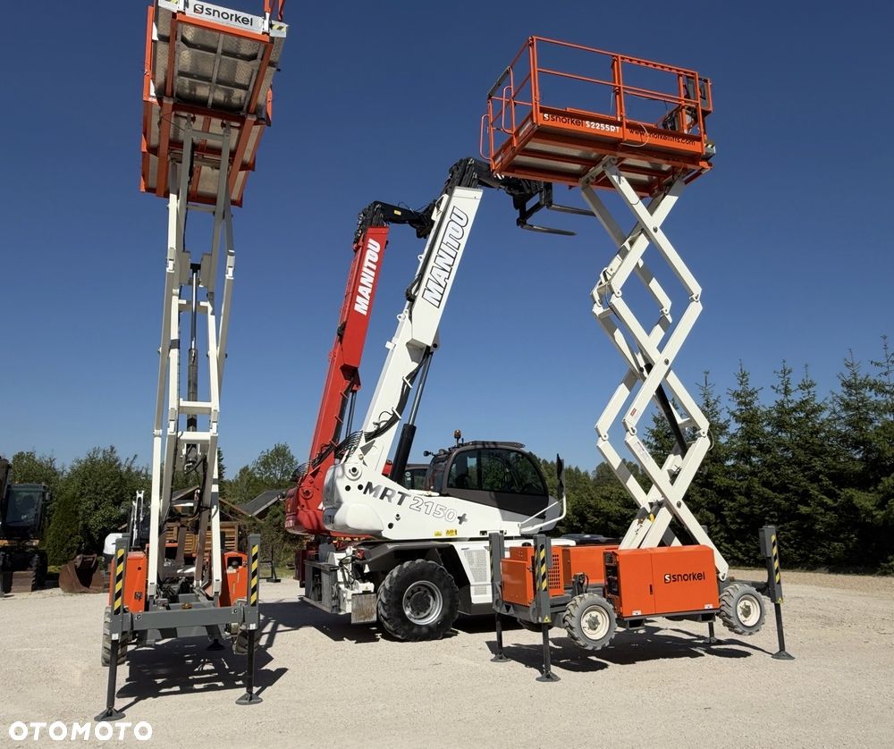 Snorkel S2255RT Podnośnik nożycowy Ruchome rusztowanie 4x4 Diesel 50 mth 420KG Platforma Genie Skyjack - 3