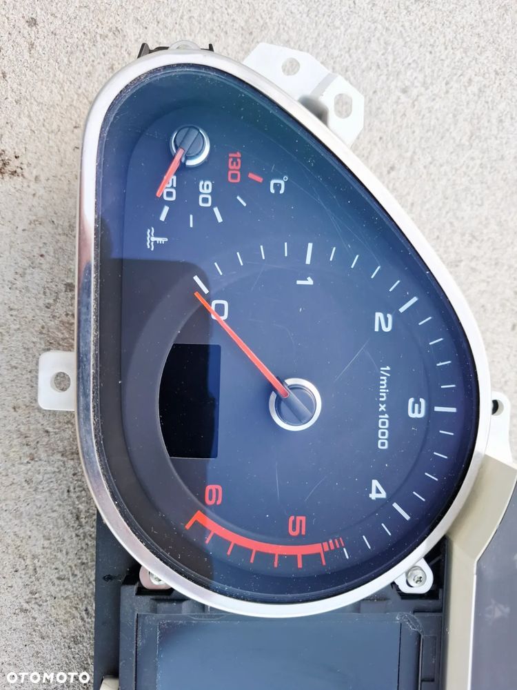 Licznik Zegar Kolor Fis Audi A6 C6 Lift Europa 4F0920933Q - 3