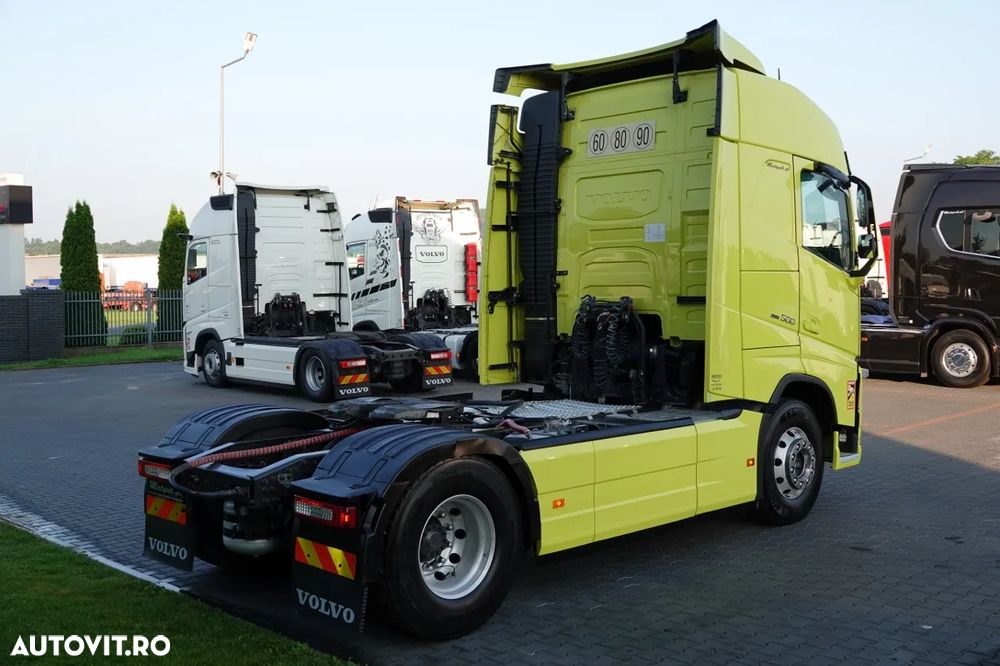 Volvo FH 500 / HIDRAULICĂ / CLIMATIZARE PARCARE / JANTE DIN ALIAJ / I-SAVE / I-SHIFT / EURO 6 - 7