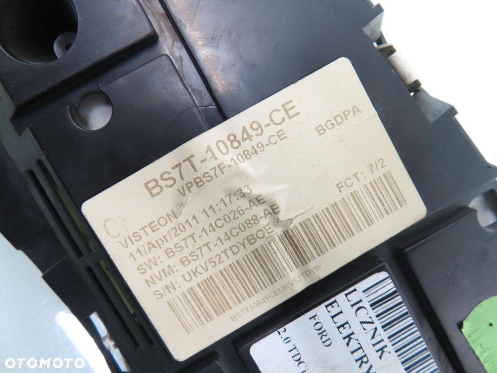 LICZNIK FORD MONDEO MK4 IV 2.0 TDCi BS7T10849CE - 3