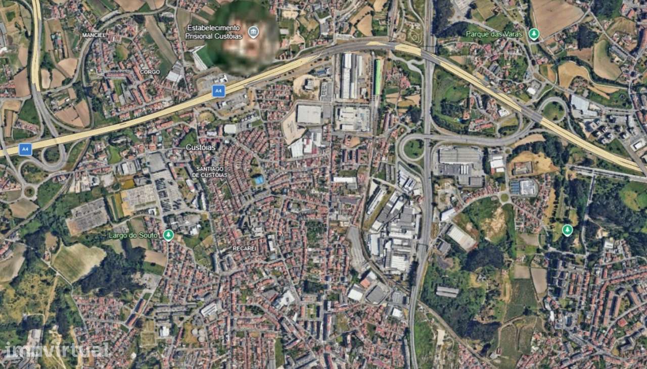 Terreno com projeto aprovado para edifício residencial em Leça do Ba - Grande imagem: 2/2